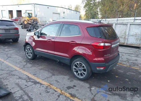 2020 Ford Ecosport Titanium из США, поврежденный, VIN MAJ6S3KL2LC332771